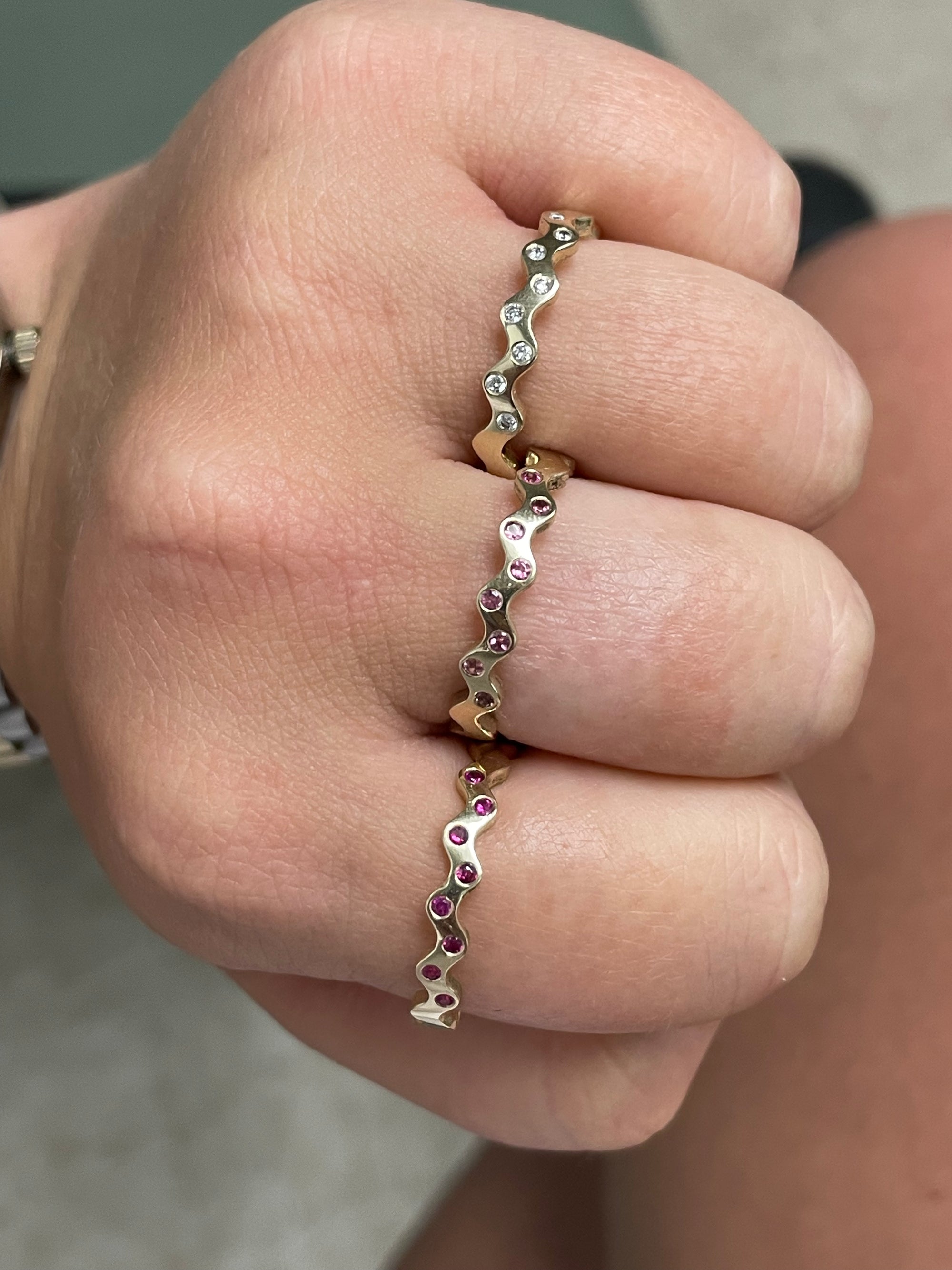 SFJ Squiggle Stacking Ring