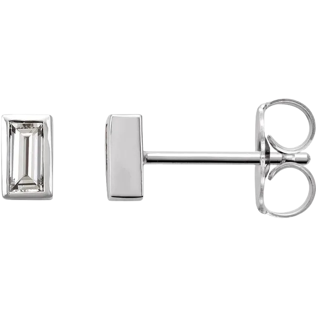 Baby Baguette Studs