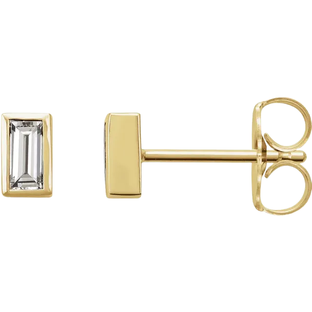 Baby Baguette Studs
