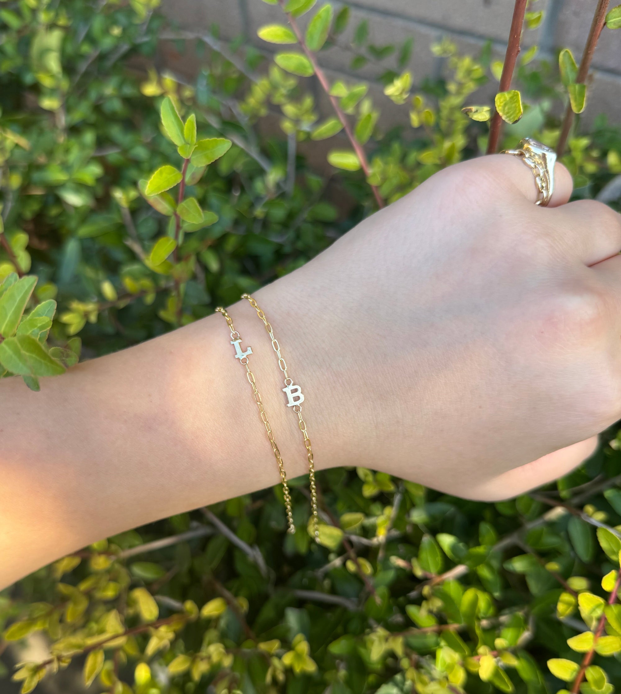 Initial Bracelet