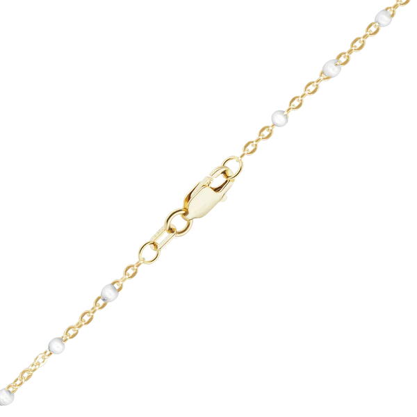 White Dot Choker